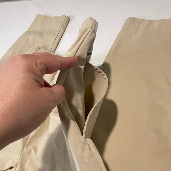 Nike Track Pants in Beige with White Accents - Picture 11 of 12